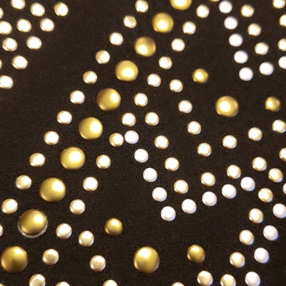 Chances R. Gold studded skirt - Picture 3 of 5